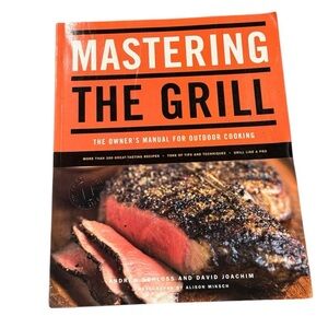 Mastering the Grill Cookbook - Orange Cover